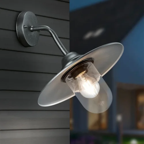 APPLIQUE D'EXTÉRIEUR E27 IP44 ZINC TULSI