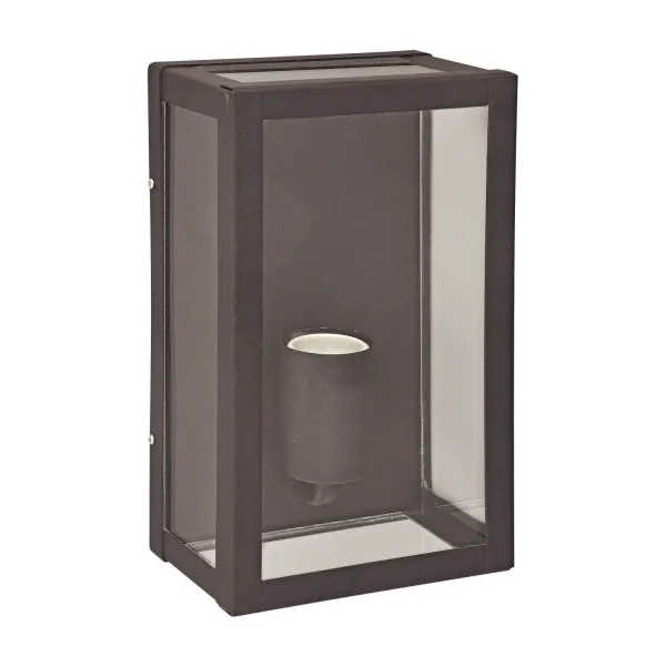 APPLIQUE MURALE EXTÉRIEURE GLADIOLA MARRONNE OXYDE