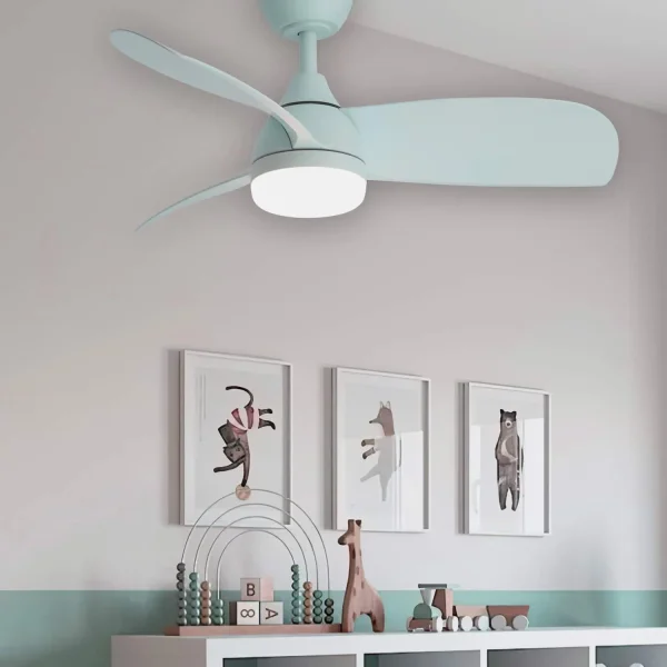 VENTILATEUR POUR ENFANTS LED 17W 3 PALES RÉGLABLES BLEU AERIS VENTILATEUR POUR ENFANTS LED 17W 3 PALES RÉGLABLES BLEU AERIS