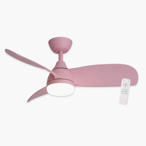 VENTILATEUR POUR ENFANTS LED 17W 3 PALES RÉGLABLE ROSE AERIS VENTILATEUR POUR ENFANTS LED 17W 3 PALES RÉGLABLE ROSE AERIS