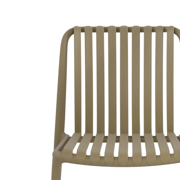 CHAISE DE JARDIN EN POLYPROPYLÈNE SABLE EOLIA