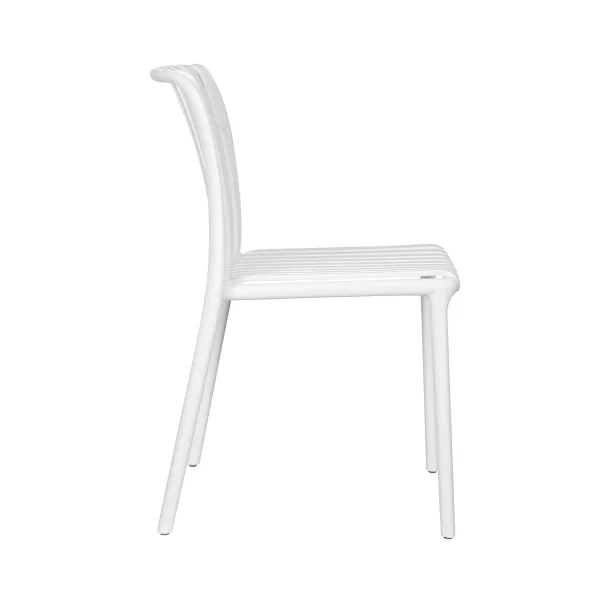 CHAISE DE JARDIN POLYPROPYLÈNE BLANC EOLIA