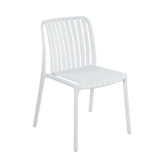 CHAISE DE JARDIN POLYPROPYLÈNE BLANC EOLIA