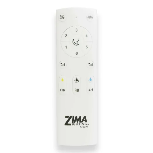 VENTILATEUR DE PLAFOND LED 18W 3 PALES RÉGLABLE BLANC ISELIN