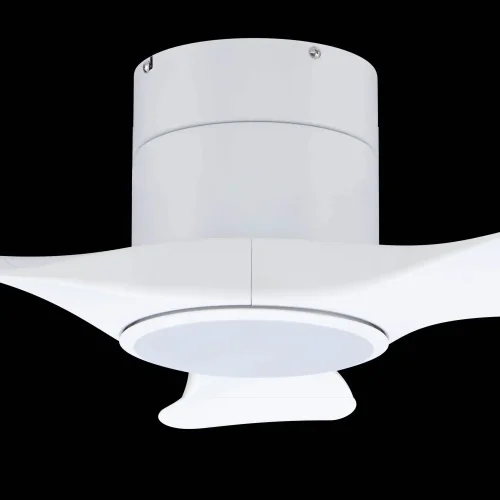 VENTILATEUR DE PLAFOND LED 18W 3 PALES RÉGLABLE BLANC ISELIN