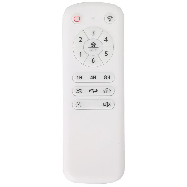 VENTILATEUR DE PLAFOND LED 35W RÉGLABLE 4 PALES PLIABLES MOTEUR DC ODENSE