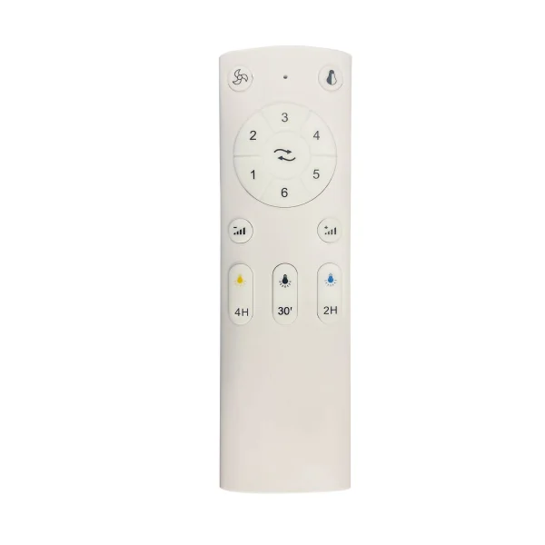 VENTILATEUR DE PLAFOND LED 24W RÉGLABLE NOIR À 4 PALES PLIABLES GERALDTON