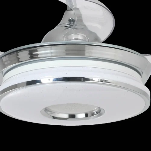 VENTILATEUR DE PLAFOND LED 29W RÉGLABLE PALES RÉTRACTABLES SKALDA