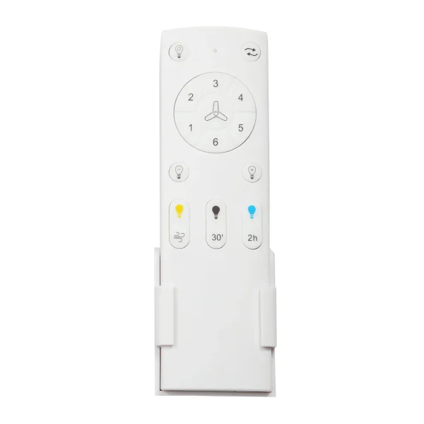 VENTILATEUR DE PLAFOND AVEC LUMIÈRE 24W MOTEUR DC 3 PALES ROSE/BOIS RIVERDALE