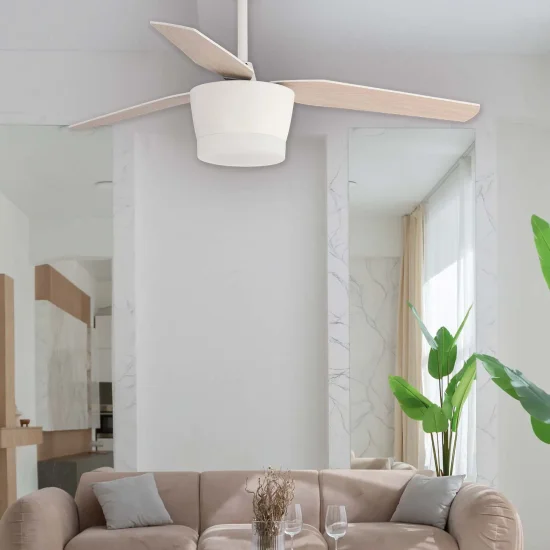 VENTILATEUR DE PLAFOND LED 24W 3 PALES RÉGLABLE NOHEA 2