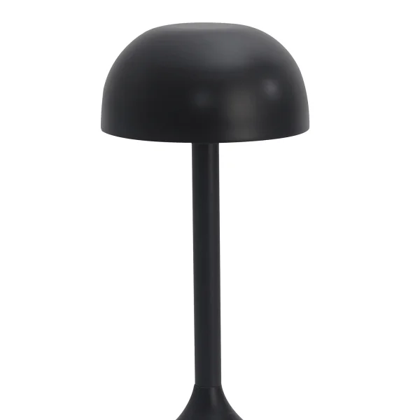 LAMPE DE TABLE LED RECHARGEABLE SANS FIL 203LM NOIRE IP44 SOLEA