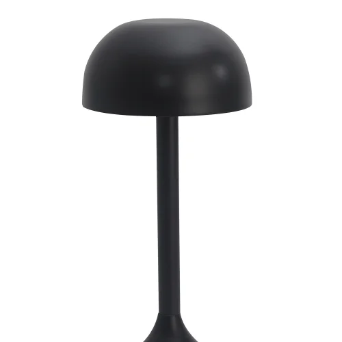 LAMPE DE TABLE LED RECHARGEABLE SANS FIL 203LM NOIRE IP44 SOLEA