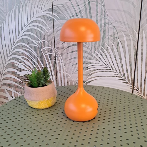 LAMPE DE TABLE LED RECHARGEABLE SANS FIL 203LM TERRACOTTA IP44 SOLEA