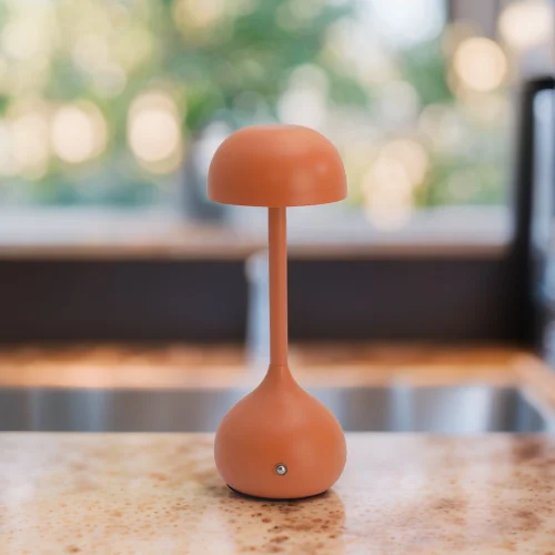 LAMPE DE TABLE LED RECHARGEABLE SANS FIL 203LM TERRACOTTA IP44 SOLEA