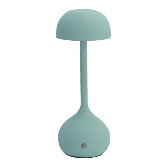 LAMPE DE TABLE LED RECHARGEABLE SANS FIL 203LM TURQUOISE IP44 SOLEA 2