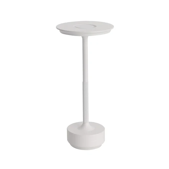 LAMPE DE TABLE LED RECHARGEABLE SANS FIL 213LM BLANCHE IP44 ESTIVA 2
