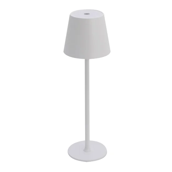 LAMPE DE TABLE LED RECHARGEABLE SANS FIL 229LM BLANCHE IP44 SIRANA 2
