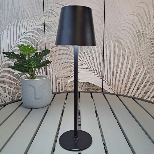 LAMPE DE TABLE LED RECHARGEABLE SANS FIL 229LM NOIRE IP44 SIRANA LAMPE DE TABLE LED RECHARGEABLE SANS FIL 229LM NOIRE IP44 SIRANA