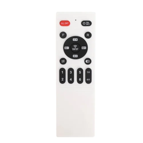 VENTILATEUR DE PLAFOND STYLE PLAFONNIER LED 30W 3000-6000K 5 PALES BLANC ROCHELLE VENTILATEUR DE PLAFOND STYLE PLAFONNIER LED 30W 3000-6000K 5 PALES BLANC ROCHELLE