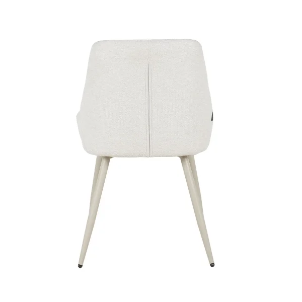 CHAISE DE SALLE À MANGER TAPISSÉE SABLE PIEDS BEIGE WESKA CHAISE DE SALLE À MANGER TAPISSÉE SABLE PIEDS BEIGE WESKA