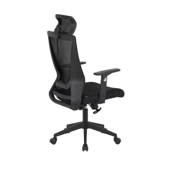 CHAISE DE BUREAU NOIRE SITWELL