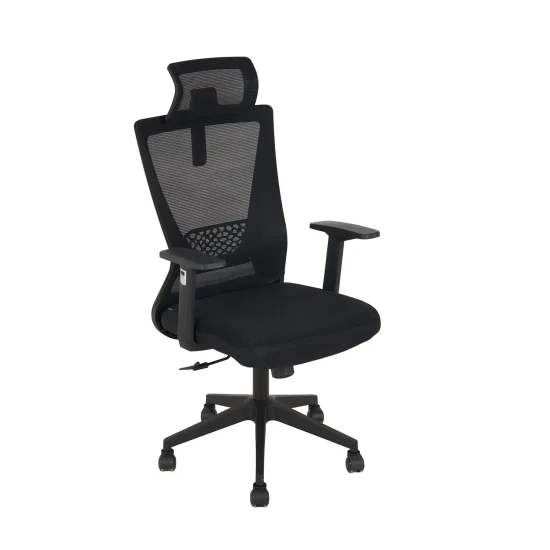 CHAISE DE BUREAU NOIRE SITWELL