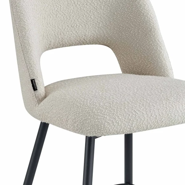 TABOURET TAPISSÉ SABLE EBONY TABOURET TAPISSÉ SABLE EBONY