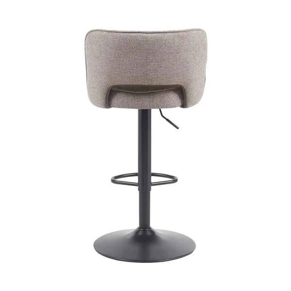 TABOURET HAUT TAPISSÉ SABLE LISBOA