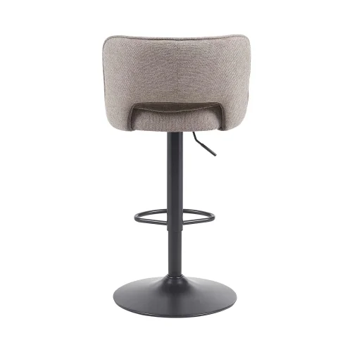 TABOURET HAUT TAPISSÉ SABLE LISBOA