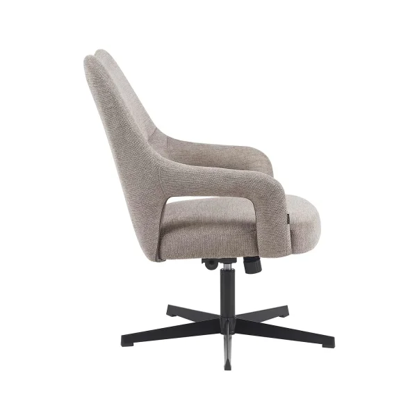 FAUTEUIL AVEC REPOSE-PIEDS BEIGE CONCORD