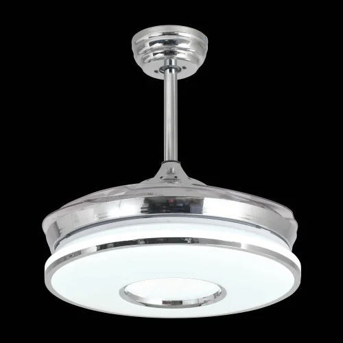 VENTILATEUR DE PLAFOND LED 32W 4 PALES RÉTRACTABLES WAKANA