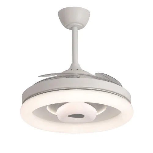 VENTILATEUR DE PLAFOND LED 45W RÉGLABLE 4 PALES RÉTRACTABLES SILVESTRE
