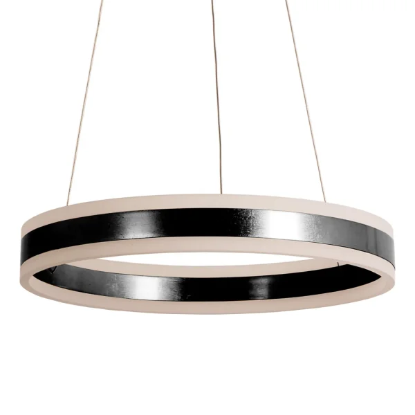 SUSPENSION LED 37W 3000K-6000K NOIR ISADORA