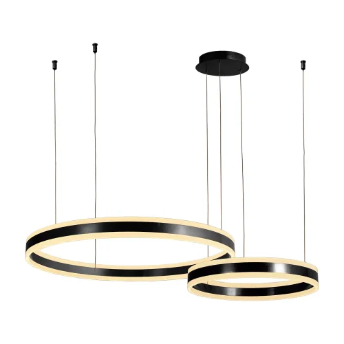 SUSPENSION LED 37W 3000K-6000K NOIR ISADORA