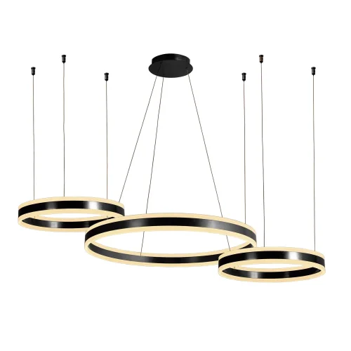 SUSPENSION LED 37W 3000K-6000K NOIR ISADORA