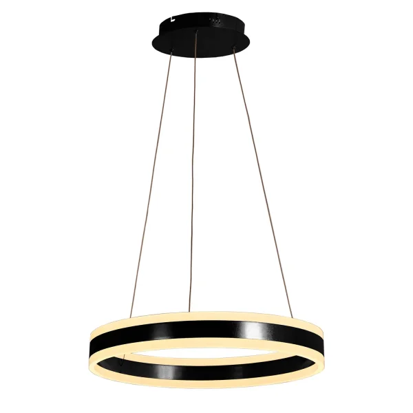 SUSPENSION LED 37W 3000K-6000K NOIR ISADORA
