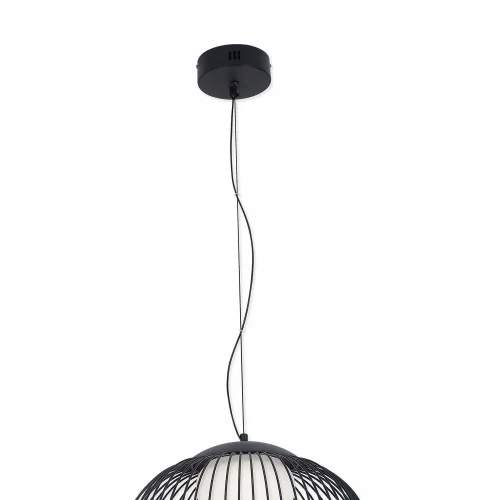 SUSPENSION LED 13W 3000K-4000K-6000K Ø40CM NOIR ARVEN