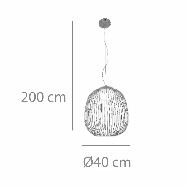 SUSPENSION LED 13W 3000K-4000K-6000K Ø40CM DORÉE ARVEN