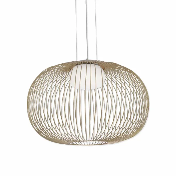 SUSPENSION LED 15W 3000K-4000K-6000K Ø60CM DORÉ ARVEN