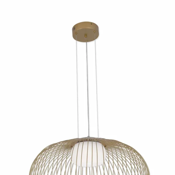 SUSPENSION LED 15W 3000K-4000K-6000K Ø60CM DORÉ ARVEN
