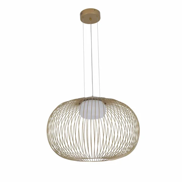 SUSPENSION LED 15W 3000K-4000K-6000K Ø60CM DORÉ ARVEN