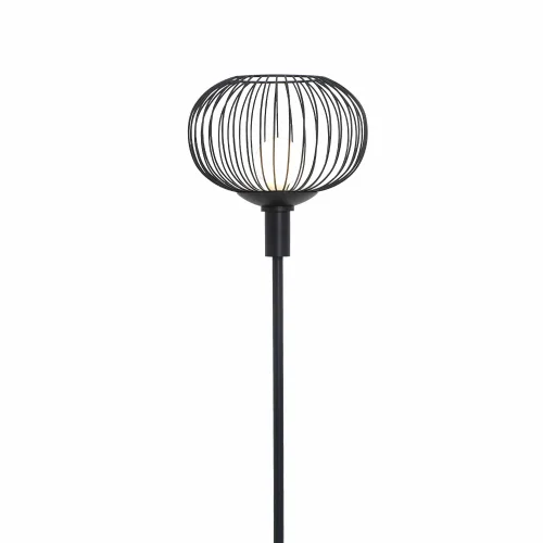 LAMPADAIRE 160CM ACIER PEINT NOIR E27 ARVEN