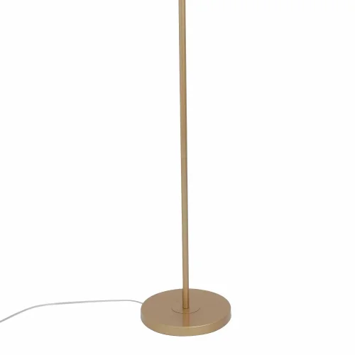 LAMPADAIRE 160 CM ACIER PEINT DORÉ E27 ARVEN
