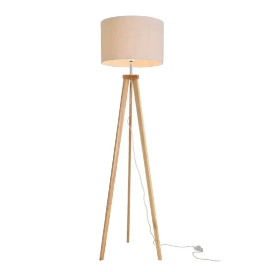 LAMPADAIRE ENGDAHL ABAT-JOUR BLANC 2