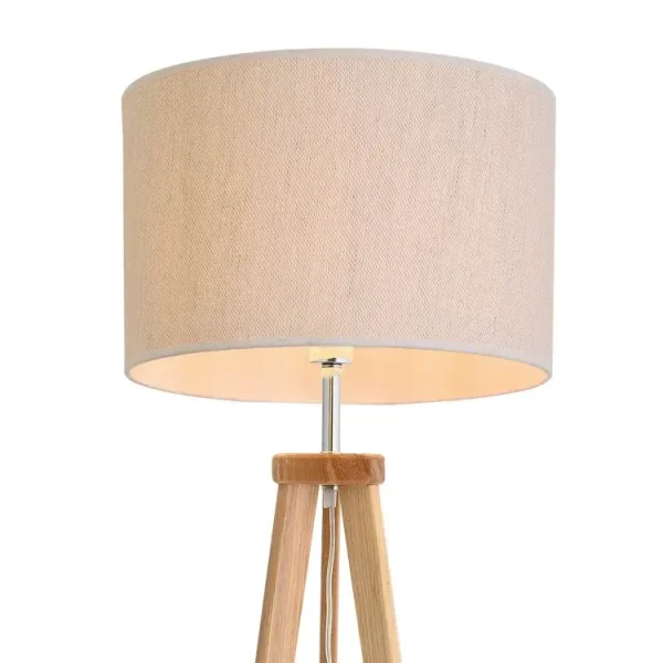 LAMPADAIRE ENGDAHL ABAT-JOUR BLANC