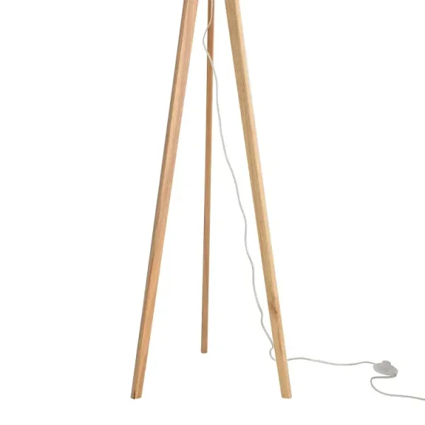 LAMPADAIRE ENGDAHL ABAT-JOUR BLANC