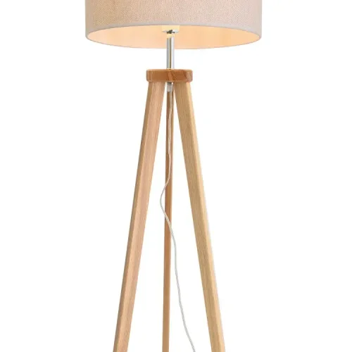 LAMPADAIRE ENGDAHL ABAT-JOUR BLANC