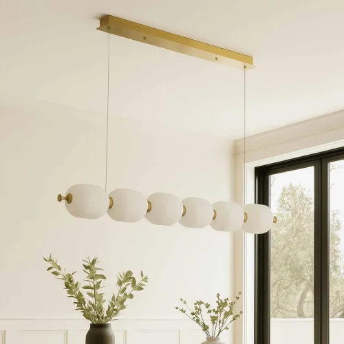 SUSPENSION LED 6 LUMIÈRES 45W 3000–6000K ANEKA