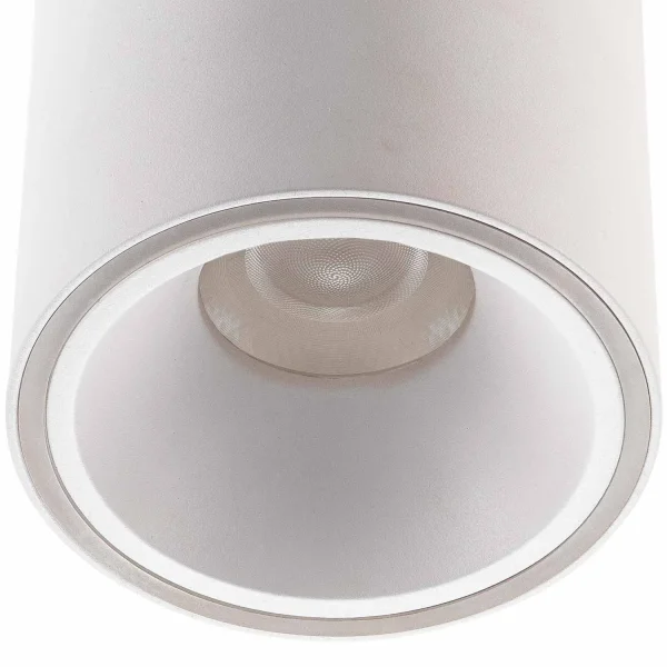 SPOT LED CYLINDRIQUE SAILLANT 14W 4000K Ø9CM BLANC