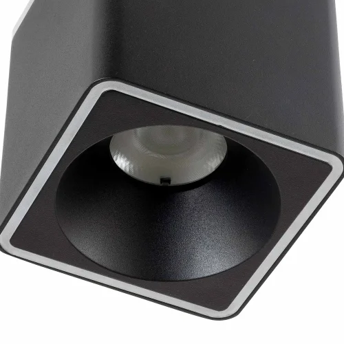 SPOT CARRÉ LED 14W 4000K 9x9CM NOIR
